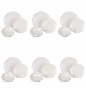 Wave 18-piece set - White