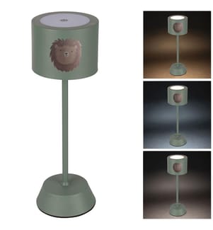 Table lamp Les Petites Lion / Hippo - Azure