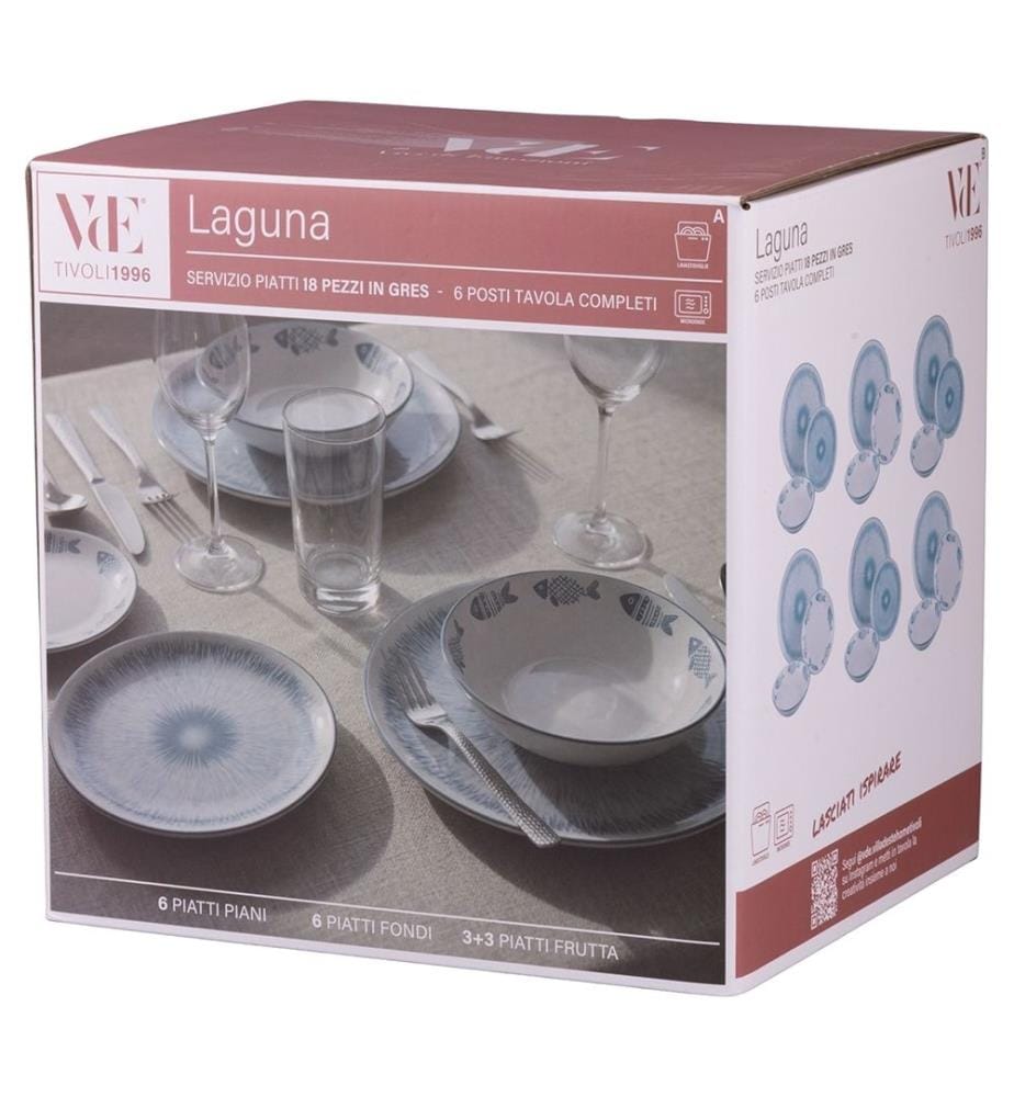 Laguna Dinnerware Set - 18-piece