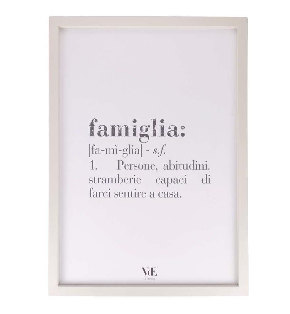Victionary Family Canvas - 50 x 70 cm / White