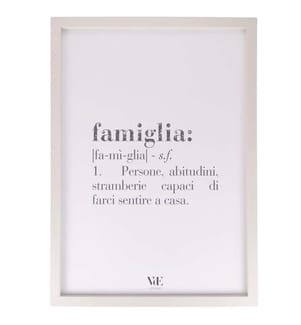 Victionary Family Canvas - 50 x 70 cm / White