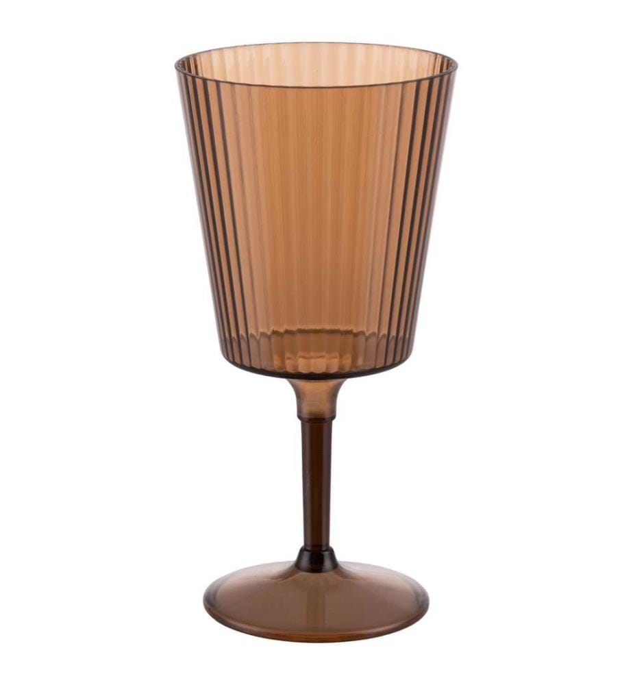 Set of 12 Unico cups - 400 ml / Chocolate / 3 random colors