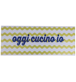 Vinyl kitchen rug More Amor, 60 x 200 cm - Motif