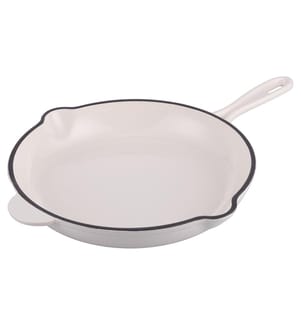 White cast iron frying pan - Ø 26.5 cm