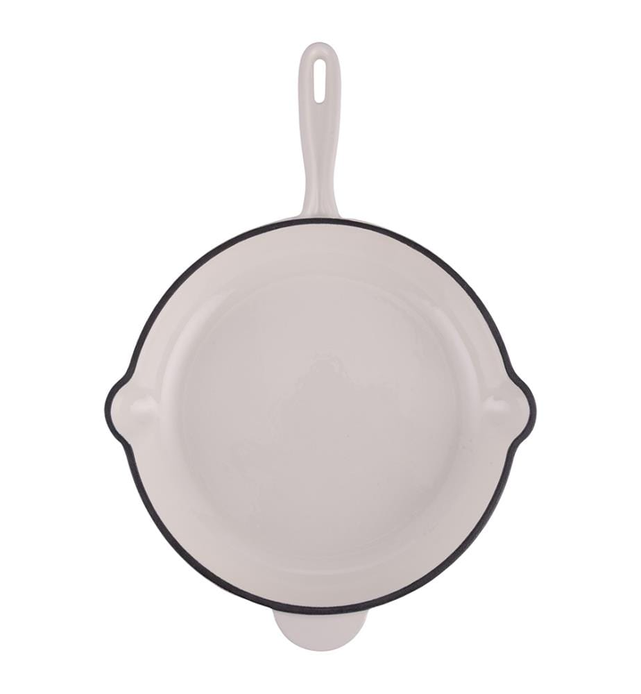 White cast iron frying pan - Ø 26.5 cm