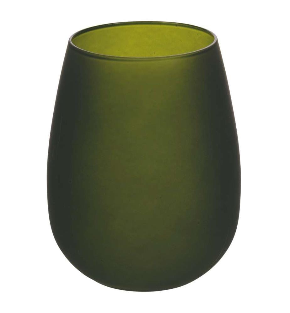 Set of 6 Happy Hour glasses - Green