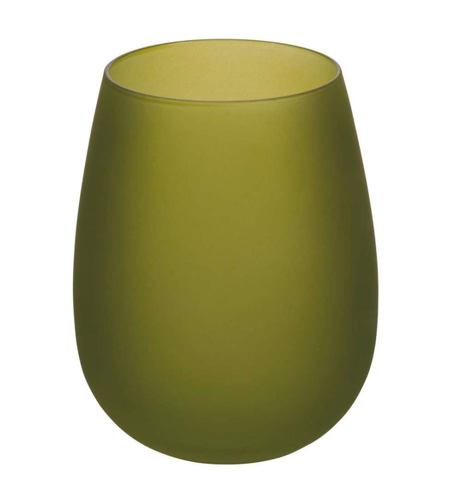 Set of 6 Happy Hour glasses - Green