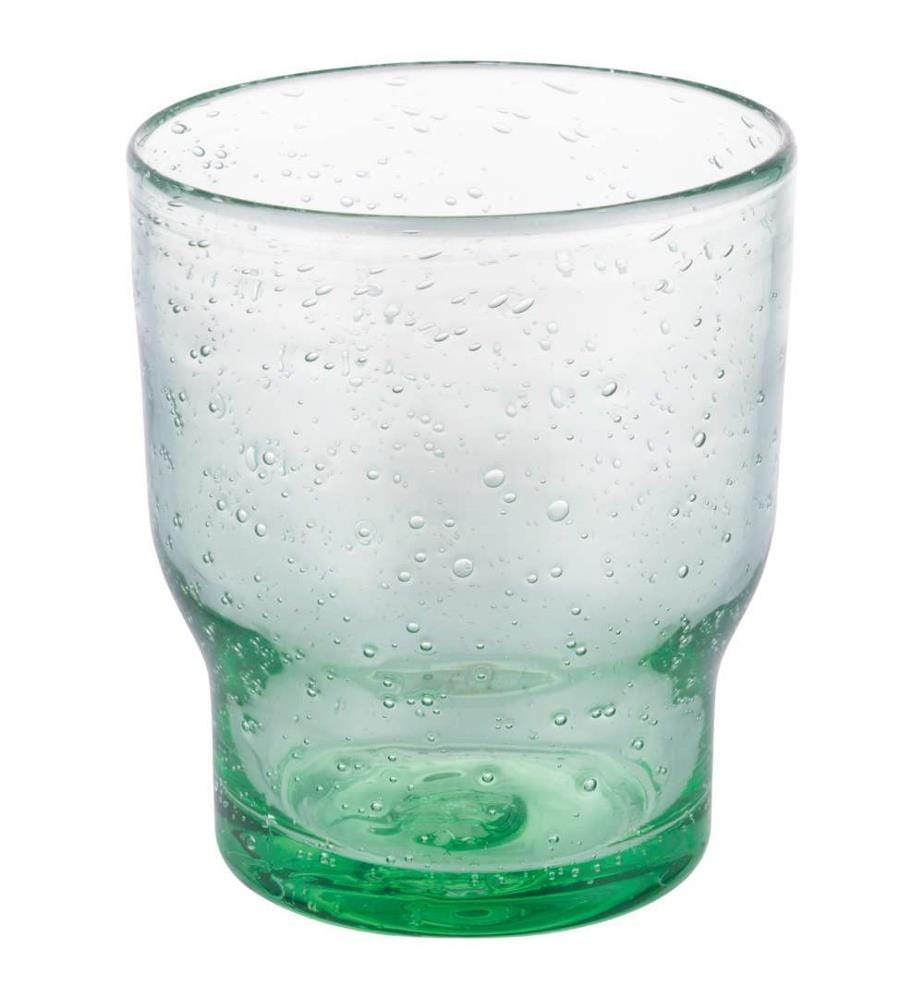 Set von 6 Gläsern Unico Greenery - 325 ml / Mehrfarbig