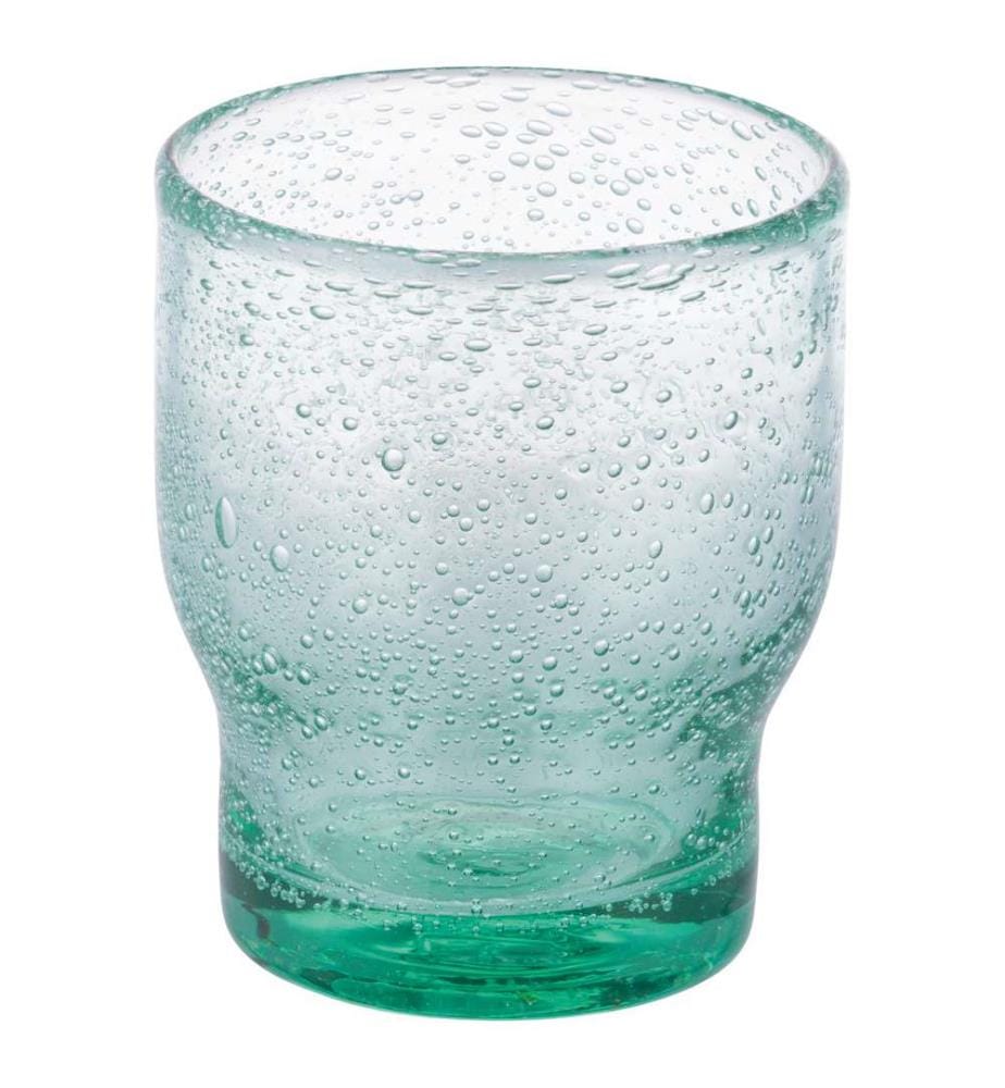 Set von 6 Gläsern Unico Greenery - 325 ml / Mehrfarbig
