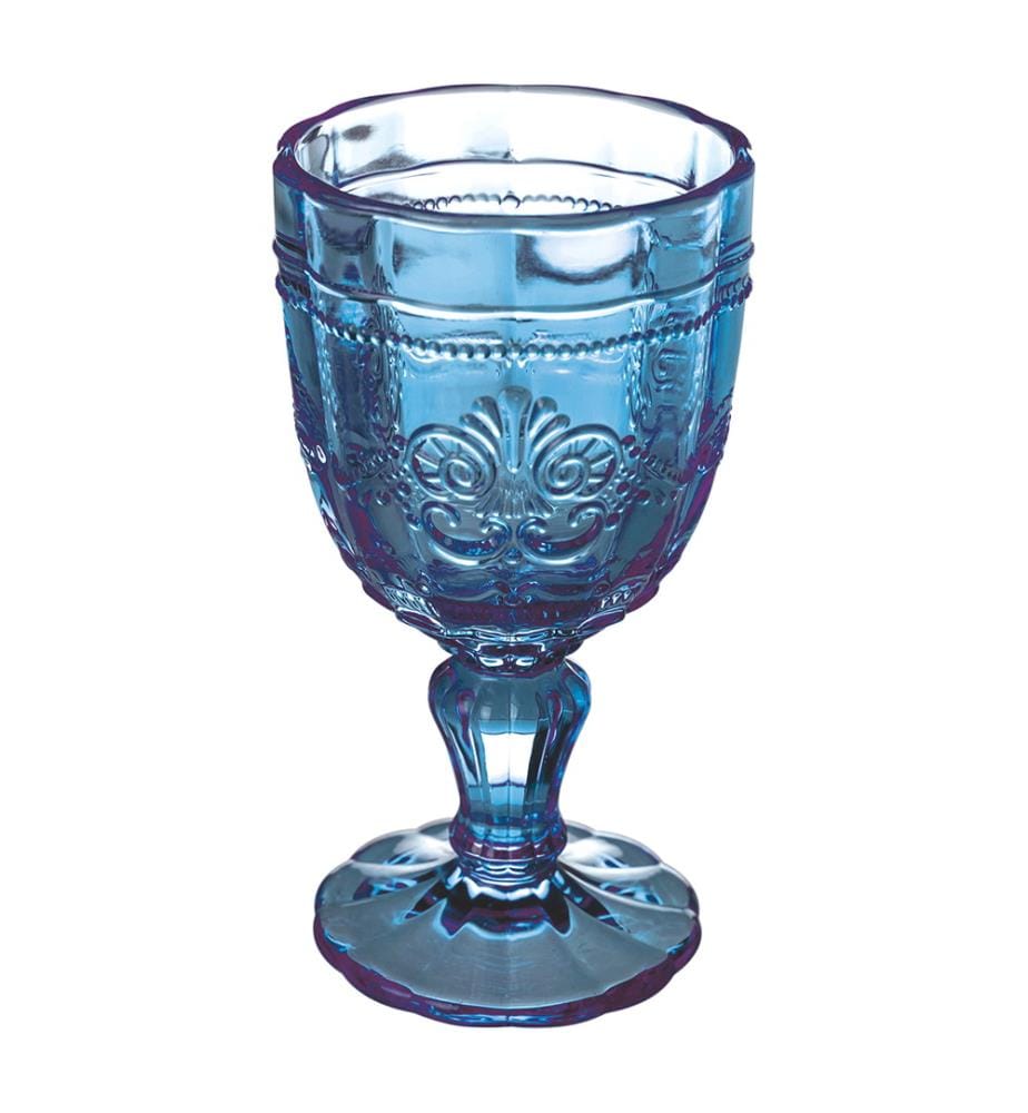 Set of 6 Syrah wine glasses - Blue