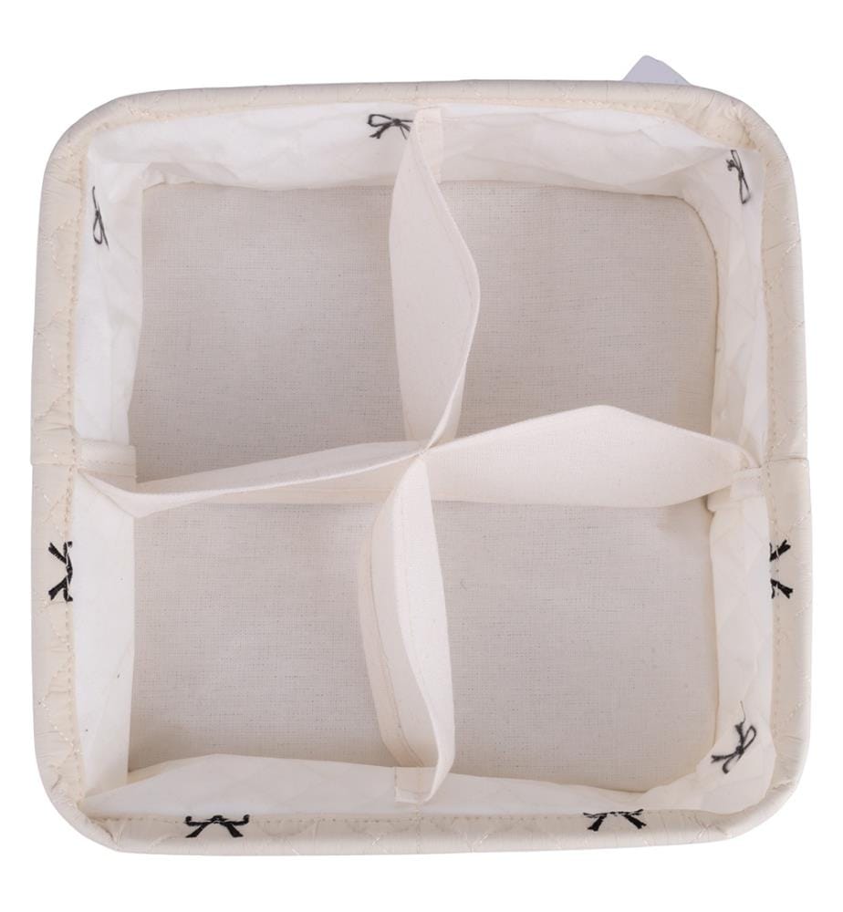 Drawer Organizer, 4 Compartments, 26 x 26 x 10 cm