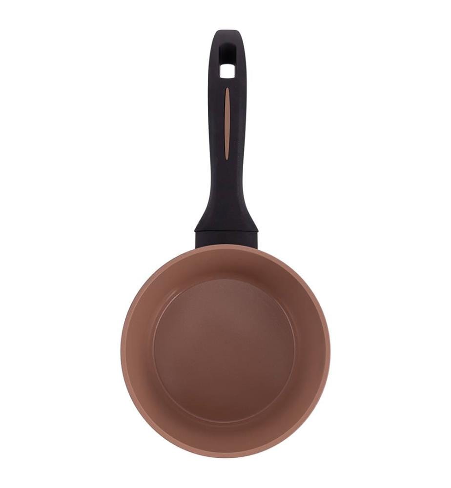 Radici Liquirizia saucepan with lid - 16 cm / Black