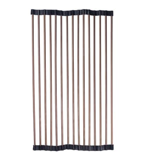 Countertop Drainer for Copper Sink - Black, Copper