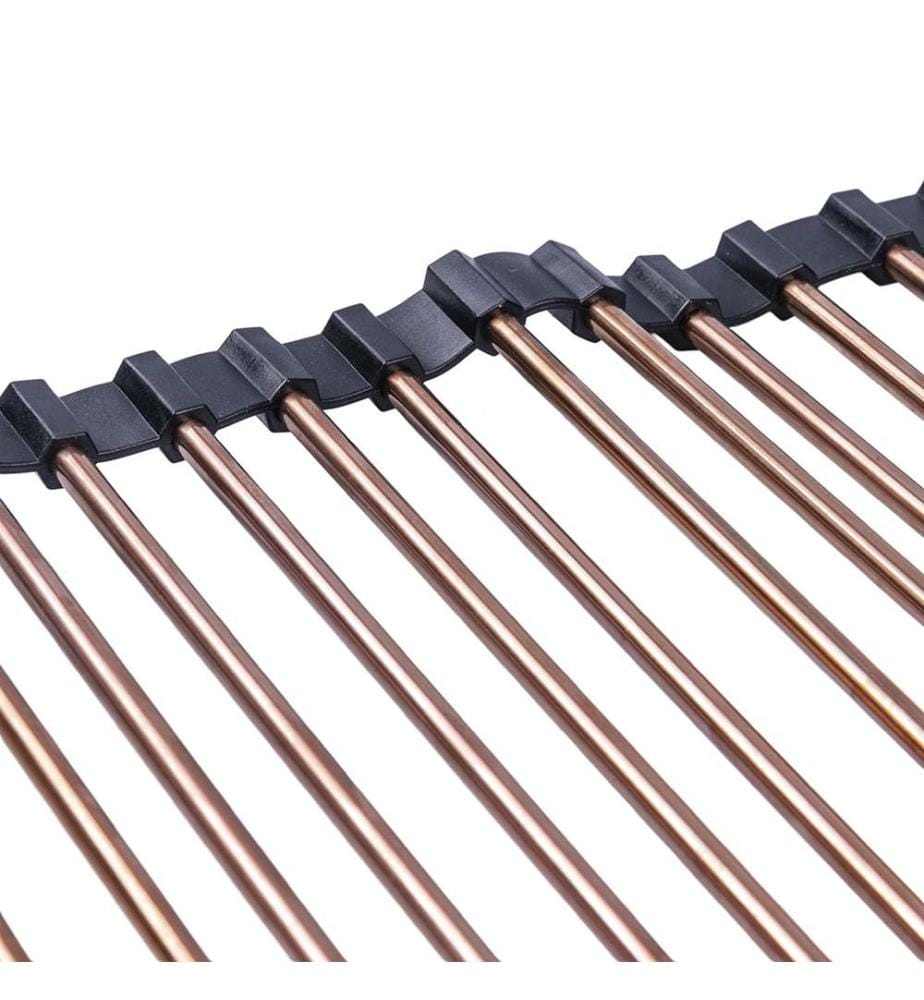 Countertop Drainer for Copper Sink - Black, Copper