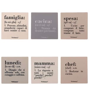 Set of 6 Victionary Magnet 6 - Assorted
