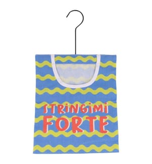 Clothes peg bag with hook - Multicolored