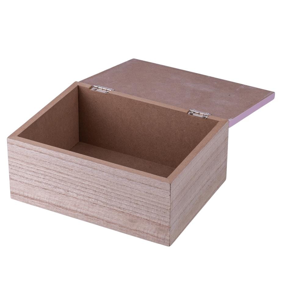 Schachtel mit Deckel 20x15x9 cm - Mehrfarbig