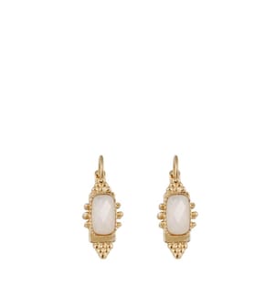 Orecchini "Serti Talisman" - Oro e bianco