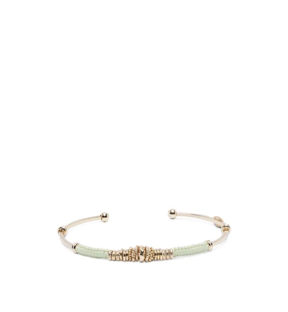 Armband „Zizanie Jonc 2“ – Gold & Grün