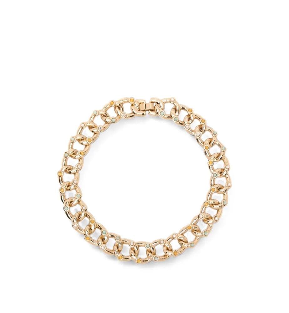 "Mitsi" Necklace - Gold & Multicolor