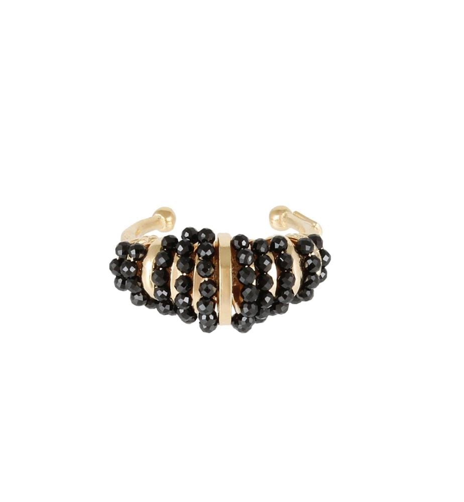 Ring „Maranza Jonc“ – Gold & Schwarz