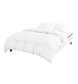 Pack Vasco Matratze + Lattenrost 140 x 190 + 2 Kopfkissen 60 x 40 + 1 Duvet 200 x 200 cm - Höhe 30 cm