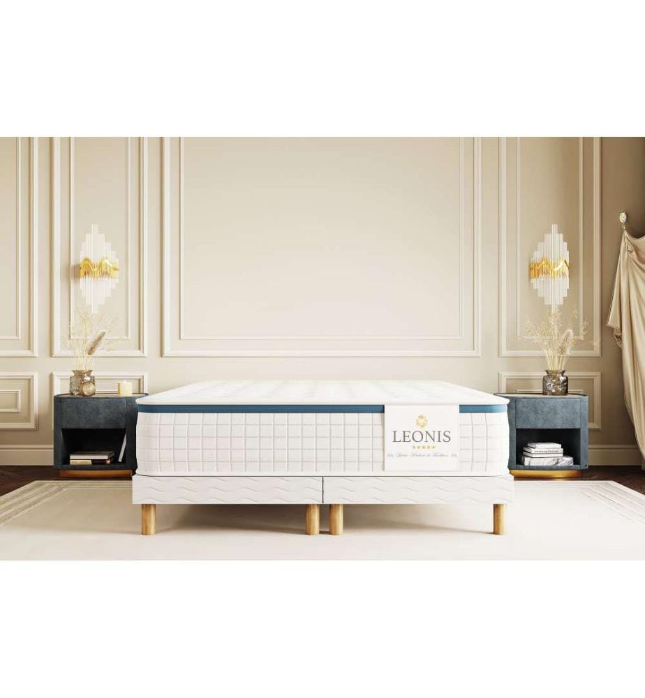 Confezione Materasso Vasco 160 x 200 + 2 basi 80 x 200 cm - Altezza 30 cm