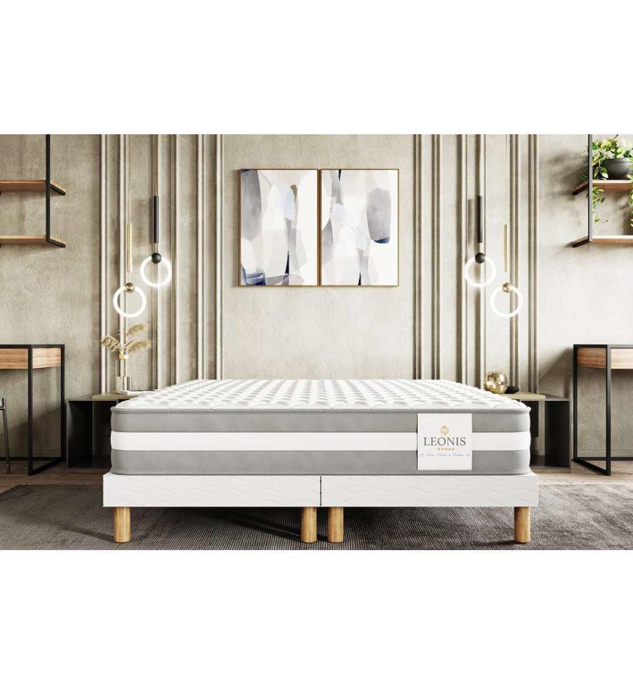 Confezione Leon Materasso 160 x 200 + 2 basi 80 x 200 cm - Altezza 22 cm