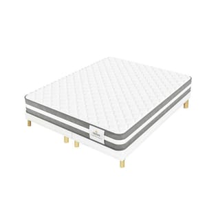 Pack Leon Materasso + Base 140 x 200 cm - Altezza 22 cm