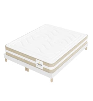 Confezione Materasso Gamma 180 x 200 + 2 basi 90 x 200 cm - Altezza 30 cm