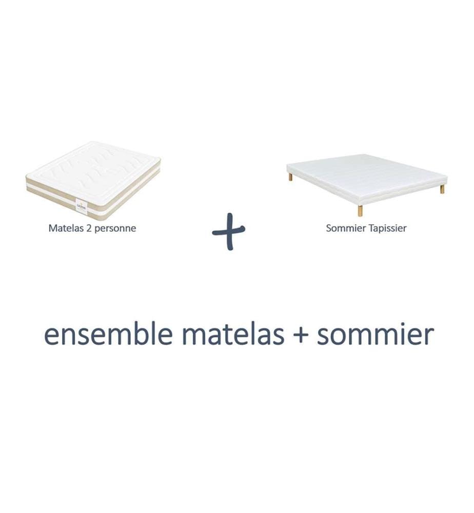 Materasso e base Gamma 160 x 200 cm - Altezza 30 cm