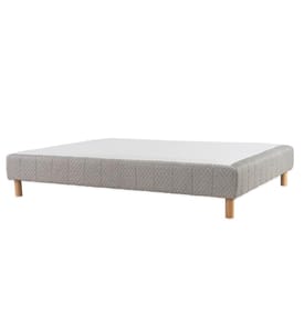 Boxspringbett Confort Plus 90 x 190 x 35 cm - Grau