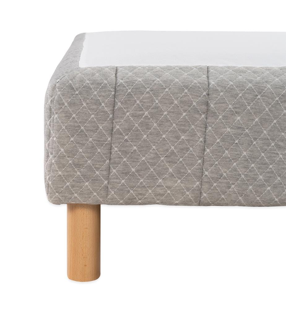 Boxspringbett Confort Plus 160 x 200 x 35 cm - Grau