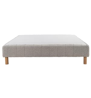 Boxspringbett Confort Plus 140 x 200 x 35 cm - Grau