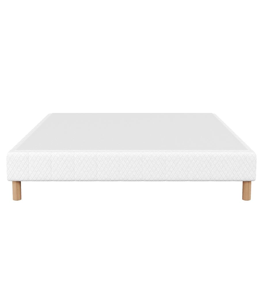 Boxspringbett Confort Plus 90 x 190 x 35 cm - Weiss