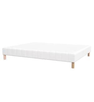 Boxspringbett Confort Plus 160 x 200 x 35 cm - Weiss