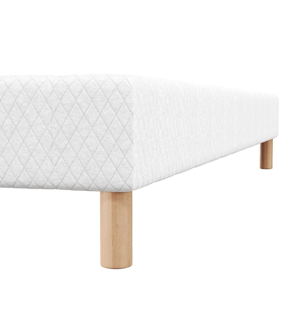 Boxspringbett Confort Plus 140 x 200 x 35 cm - Weiss