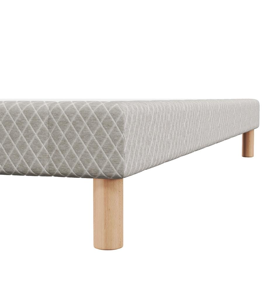 Boxspringbett Confort Plus 90 x 200 x 28 cm - Grau