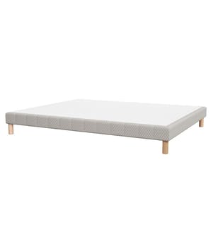 Boxspringbett Confort Plus 90 x 190 x 28 cm - Grau