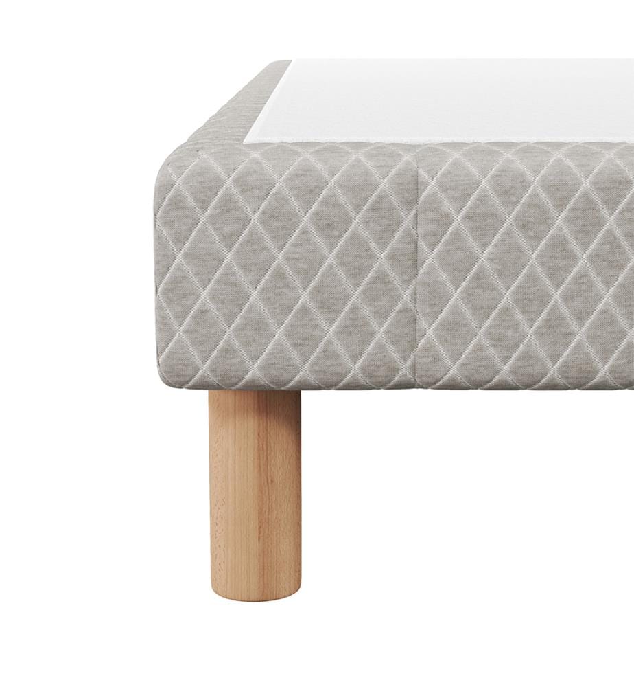 Boxspringbett Confort Plus 140 x 200 x 28 cm - Grau
