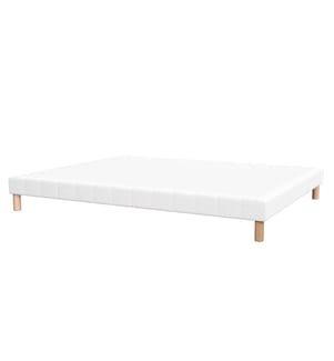 Boxspringbett Confort Plus 90 x 200 x 28 cm - Weiss