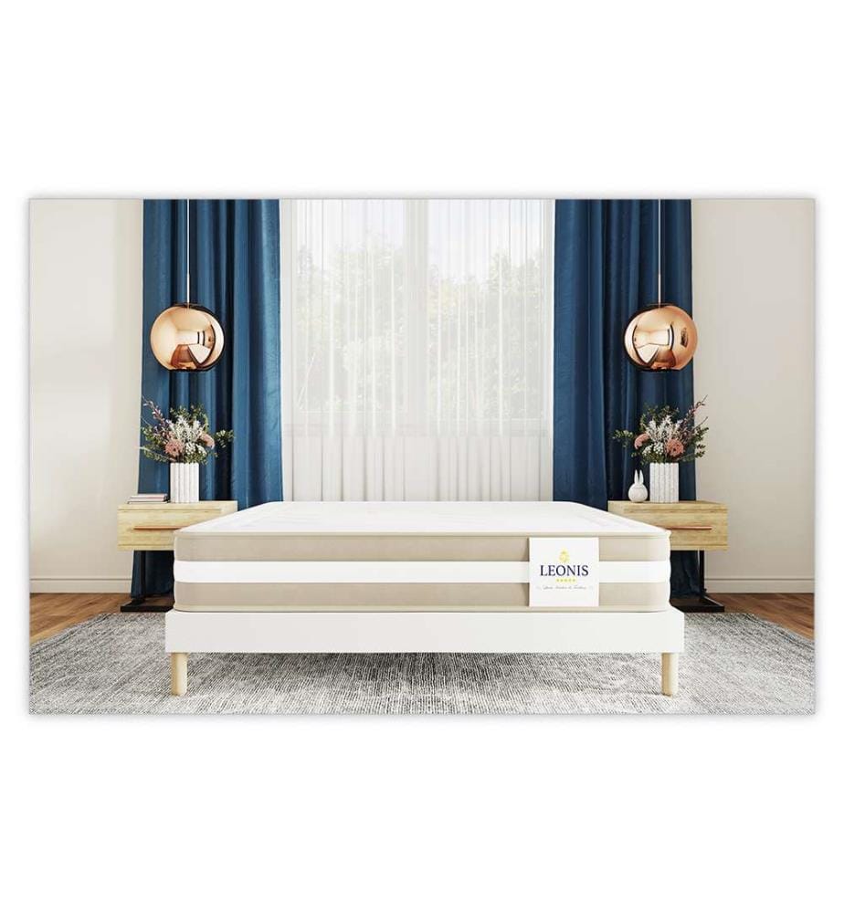 Matratze Gamma 140 x 190 cm mit hochdichtem Schaumstoff - Höhe 30 cm