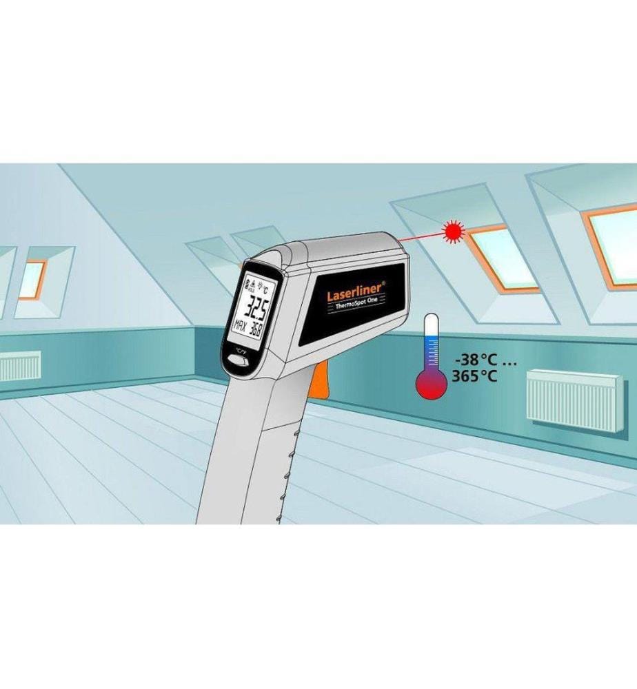 Laserliner Thermomètre infrarouge ThermoSpot One