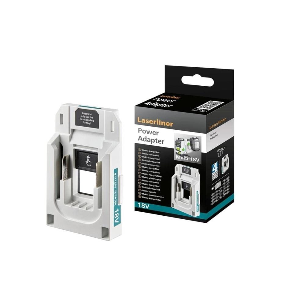 Laserliner Plaque d'adaptation PowerPlane 18 V Makita 0 m