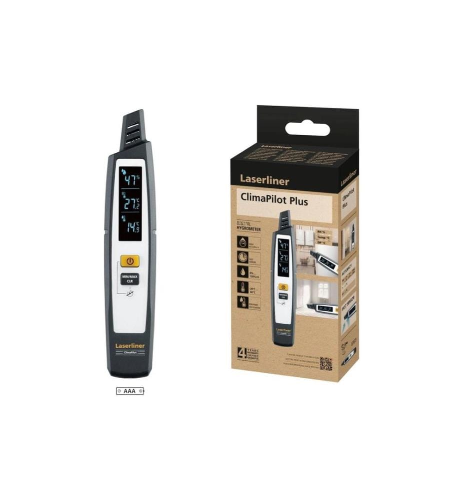 Laserliner Thermo/hygromètre ClimaPilot Plus avec affichage du point de rosée