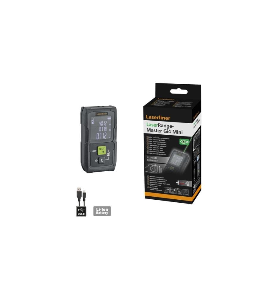 Laserliner Télémètre laser LaserRange-Master Gi4 Mini 40 m