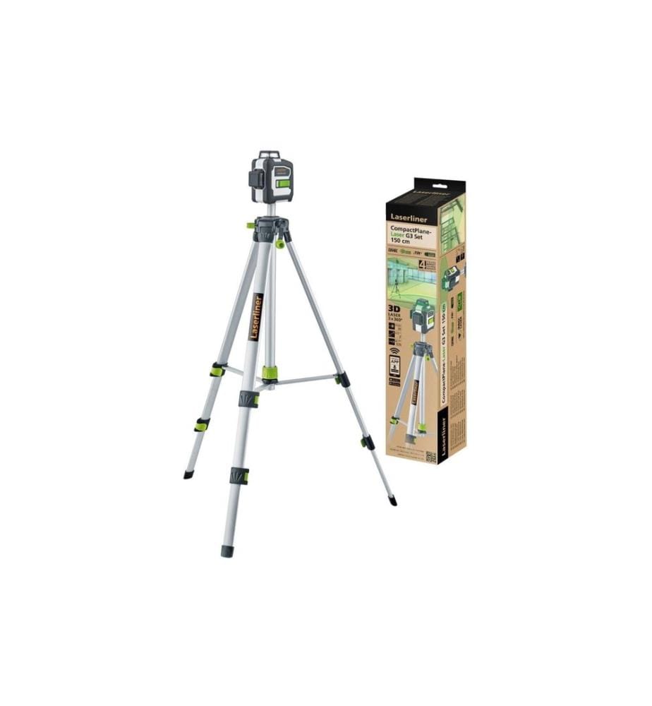 Laserliner Télémètre laser CompactPlane-Laser 3G Set 150 30 m