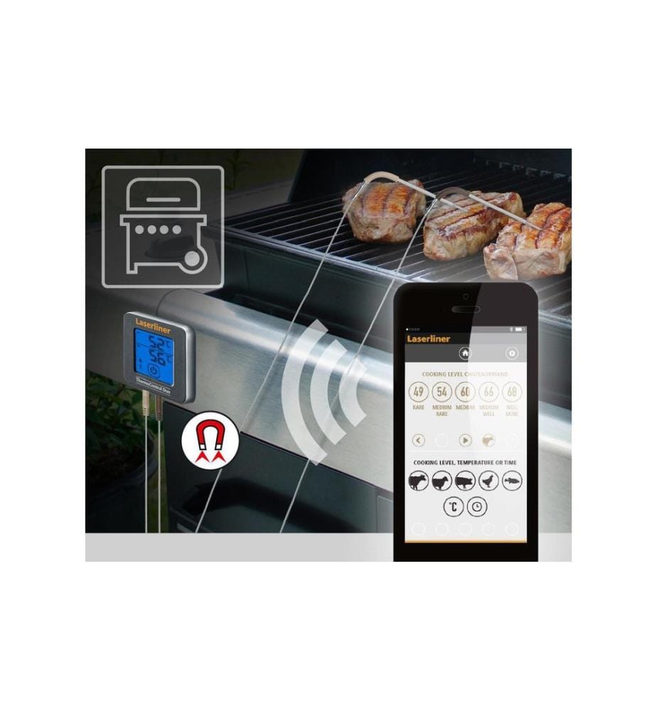 Laserliner Thermomètre à viande ThermoControl Duo