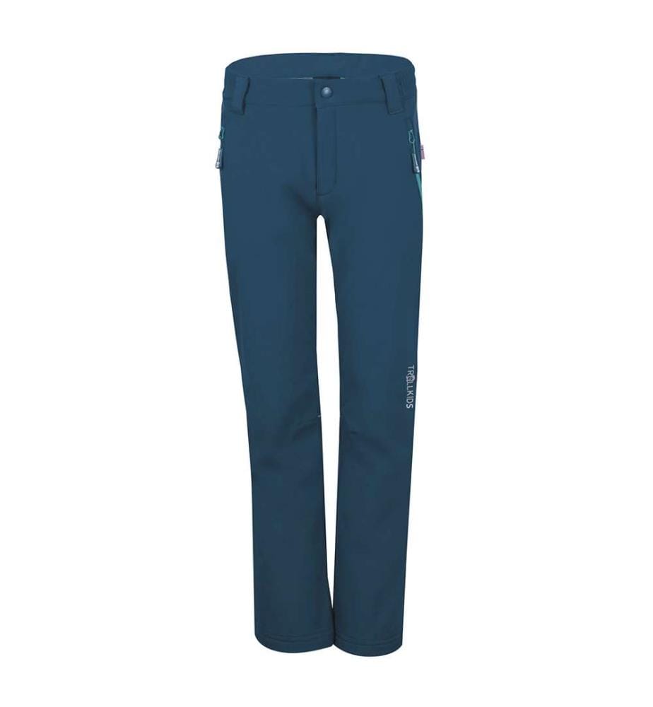 Fjell Softshell-Hose - Blau