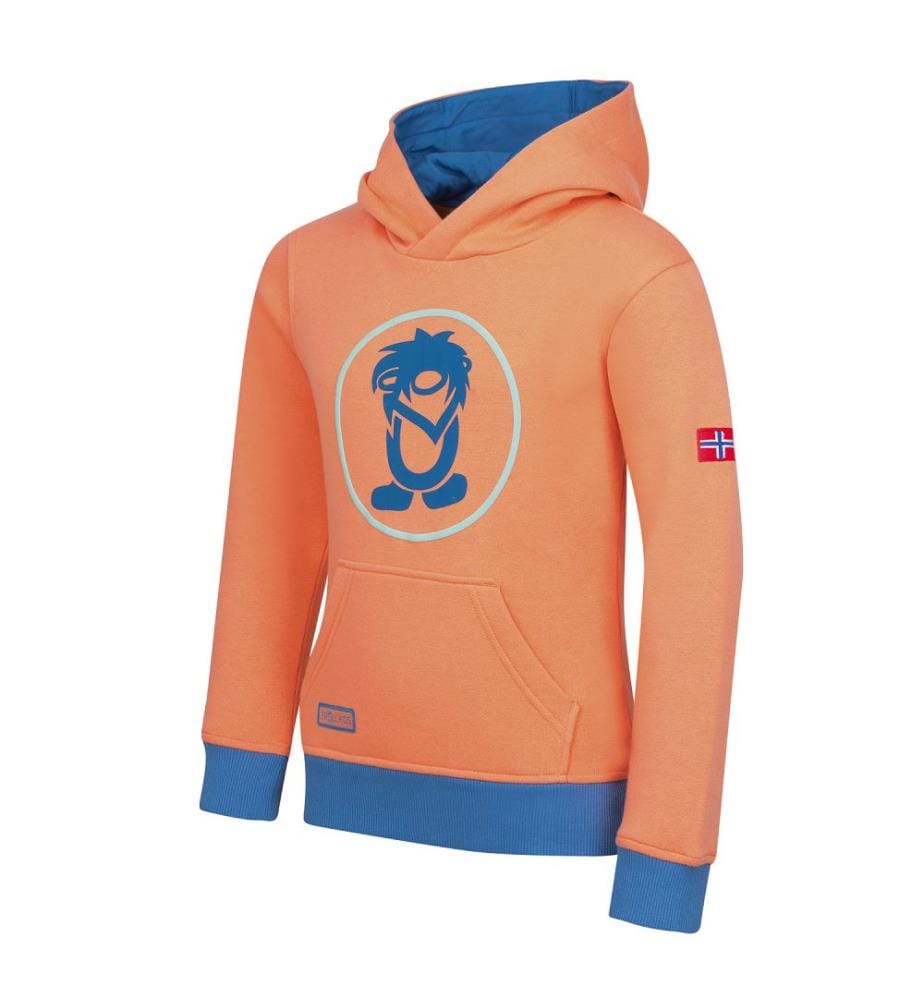 Troll-Pullover - Korallenschleier und Kornblume